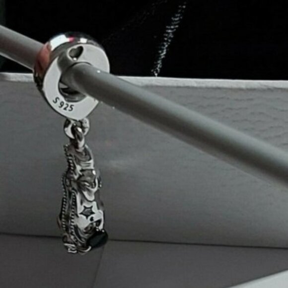 AUTHENTIC PANDORA STERLING SILVER Virgin of Guadalupe Motif Dangle 799646C01 - Picture 7 of 12